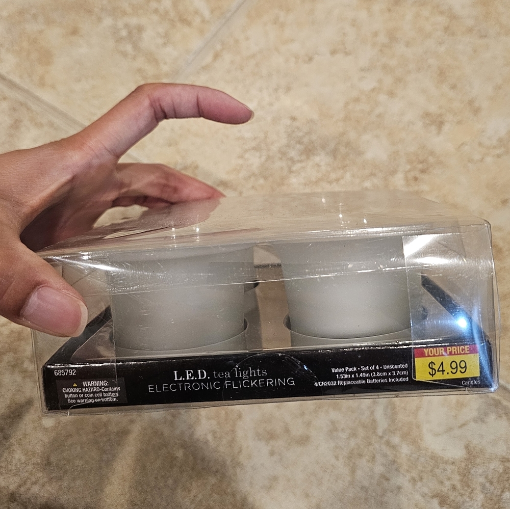 LED Tea Lights Set - Picture 1 of 1